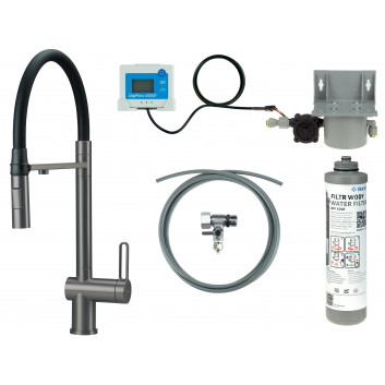 Küchenarmatur Deante Momi mit herausziehbarem Auslauf - Chrom