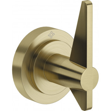 Halter punktowy słuchawki Deante Round - Gold szczotkowane