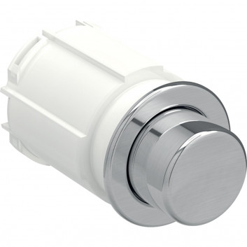 Pneumattyczny Betätigungstaste uruchamiający WC Geberit Typ 10, ręczny, Unterputz, Sigma 8cm dwudzielny, Chrom matt, easy-to-clean