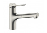 Küchenarmatur Hansgrohe Metris Select M71, Einhebel- 320, 1jet - Edelstahl finish