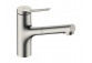 Küchenarmatur Hansgrohe Metris Select M71, Einhebel- 320, 1jet - Edelstahl finish