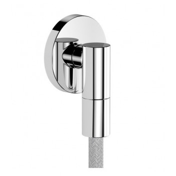 Schlauchanschluss mit Griff, Hansgrohe FixFit S - Chrom
