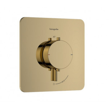 Armatur thermostatisch Hansgrohe Ecostat Comfort E do 1 odbiornika, Unterputz - golden optyczny poliert