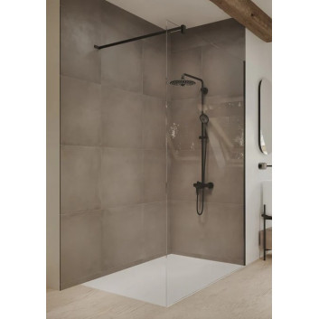 Seitenwand Huppe Pure Elegance Walk-In z ruchomym segmentem Rechts 100cm Anti Plaque 