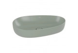 Waschtisch mit unterschrank Villeroy & Boch Antao oval 65x40 cm, , ohne Überlauf, mit Schicht CeramicPlus - zielona (Morning Green)
