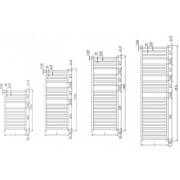 Grzejnik Zehnder Quaro 97,1x30 cm - weiß- sanitbuy.pl
