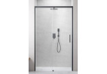 Tür Dusch- Schiebe- Radaway Idea Black DWJ 100 Links 98.7-101.2x200.5cm, profil schwarz, Glas transparent- sanitbuy.pl