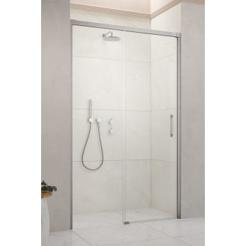 Tür wnękowe Radaway Idea DWJ 100cm x 200.5cm rechts Glas transparent Gold szczotkowane 