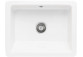 Zlewozmywak Keramik Deante Sabor, 595x475mm, stawiany, weiß