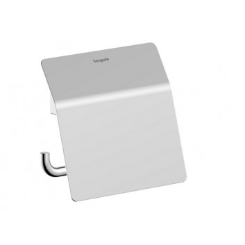 Toilettenpapierhalter Hansgrohe AddStoris mit Ablage - Chrom