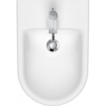 Becken Toiletten- hängend Duravit D-Neo Rimless, 54x37cm, bez rantu spłukującego, Halterung Durafix, 4,5 l, UWL klasa 1, weiß