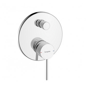 Bidetarmatur Hansgrohe Zesis S Einhebel- Mit Ablauf-Set mit Zugstange - Chrom