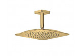Handbrause Axor Citterio C 270/270 1jet EcoSmart mit Deckenanschluss - golden optyczny poliert