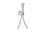 Bidet- Brausekopf Axor Bidette Showers 1jet dla wody zimnej mit Griff i wężem Dusch- 1.25 m, softsquare - Chrom