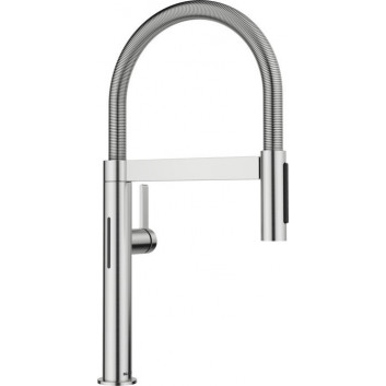 Küchenarmatur Blanco LINUS, gebürsteter Stahl