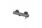 Brausearmatur Emporia Fly, zur Wandmontage, Aufputz - gun metal