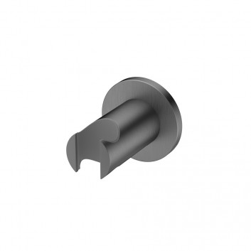 Handbrause Emporia rund, 3-Funktions - gun metal