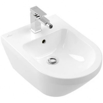Bidet hängend Villeroy&Boch Antao, 56x37 cm, mit einem Anschluss, mit Schicht CeramicPlus - weiß