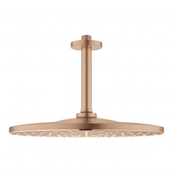 Kopfbrause Grohe Rainshower 310 Mono, przepust stropowy 142mm, ogranicznik przepływu, Chrom