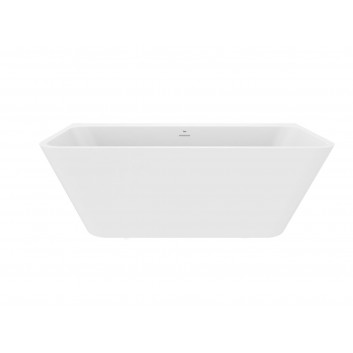 Eck-badewanne asymmetrisch Roca Easy rechts, weiß, Acryl-, 160 x 90 cm, Füße w zestawie