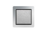 Abfluss punktowy Wiper WP Invisible (Set) 10x10 cm, Ablaufgarnitur Curling (pionowy) - szlif
