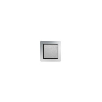 Abfluss punktowy Wiper WP Invisible (Set) 10x10 cm, Ablaufgarnitur Drop 50 - szlif