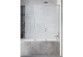Parawan nawannowy Radaway Furo Gold PND II, prawy, Glas transparent, 100x150cm, przesuwny, golden profil