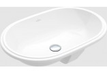 Architectura Unterbauwaschtisch, 570 x 375 x 175 mm, Weiss Alpin CeramicPlus, z Überlauf
