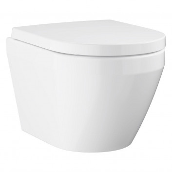 Kompaktowa Becken WC stehend, Grohe Euro Keramik, alpenweiß