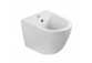 Becken wc hängend Emporia Nox 49×37 cm, bezrantową, mit Sitz mit Softclosing Slim - weiß Glanz