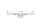 Ablaufrinne Geberit CleanLine, L 130cm - schwarz