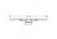 Ablaufrinne Geberit CleanLine, L 130cm - schwarz