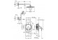 Unterputz Dusch-Set mit Kopfbrause Tempesta 250 Cube, Grohe Groheterm, Chrom