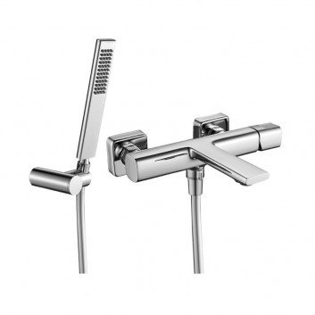 Waschtischarmatur Laveo Alea stehend mit Stöpsel Click-clack, Chrom