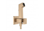 Bidet- Brausekopf Hansgrohe Bidette 1jet E EcoSmart mit Mischer, uchwytem i wężem Dusch- 125 cm - Chrom