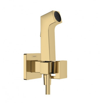 Bidet- Brausekopf Hansgrohe Bidette 1jet E EcoSmart mit Mischer, uchwytem i wężem Dusch- 125 cm - weiß matt