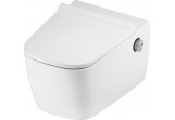 Toaleta myjąca TECEneo 54x40 cm, z przyłączem ciepłej i zimnej wody, mit Sitz WC wolnoopadającą mit Deckel slim - weiß
