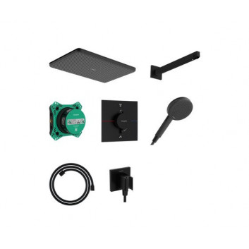 Dusch-set Hansgrohe Croma 220 Set mit Thermostat und Regenbrause