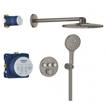 Dusch-set Unterputz Grohe Grohterm SmartControl Rainshower 310 SmartActive - brushed warm sunset