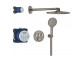 Dusch-set Unterputz Grohe Grohterm SmartControl Rainshower 310 SmartActive - brushed warm sunset