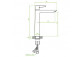 Waschtischarmatur Laveo Cone hoch (269 mm) , Einhebel- - Chrom