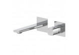 Wannenbatterie Laveo Tores Aufputz - Chrom