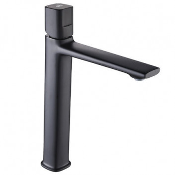 Waschtischarmatur Laveo Tores hoch (266 mm), Einhebel-, mit Stöpsel - Chrom