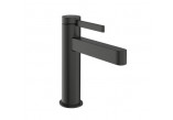 Waschtischarmattur Hansgrohe Finoris, stehend, Einhebel-, Höhe 182mm, Set Ablauf-, schwarz matt