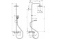 Dusch-set Hansgrohe Pulsify S Puro 260 1jet EcoSmart z Ecostat Fine i główką Dusch- 3jet - Chrom
