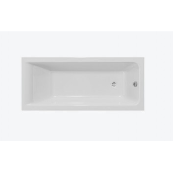 Badewanne rechteckig Excellent Savia 170x75 cm, Acryl- - weiß