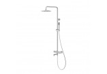Brausestange Emporia Fly, 3-Funktions, thermostatisch, Aufputz - Chrom
