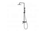 Brausestange Emporia Fly, 3-Funktions, thermostatisch, Aufputz - Chrom