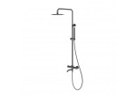 Brausestange Emporia Fly, 3-Funktions, thermostatisch, Aufputz - Chrom