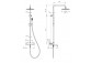 Brausestange Emporia Fly, 3-Funktions, thermostatisch, Aufputz - Chrom